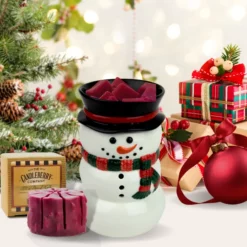 Candleberry Snowman Wax Tart Warmer
