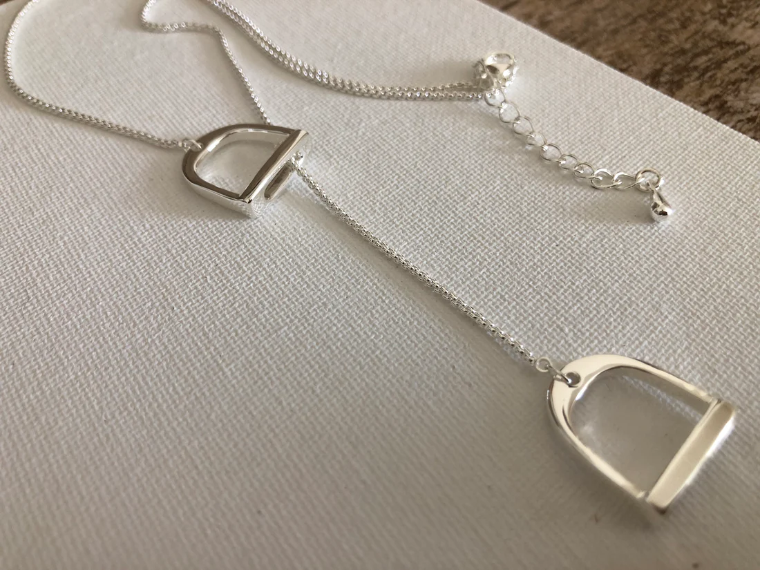 Saddle Stirrup Necklace