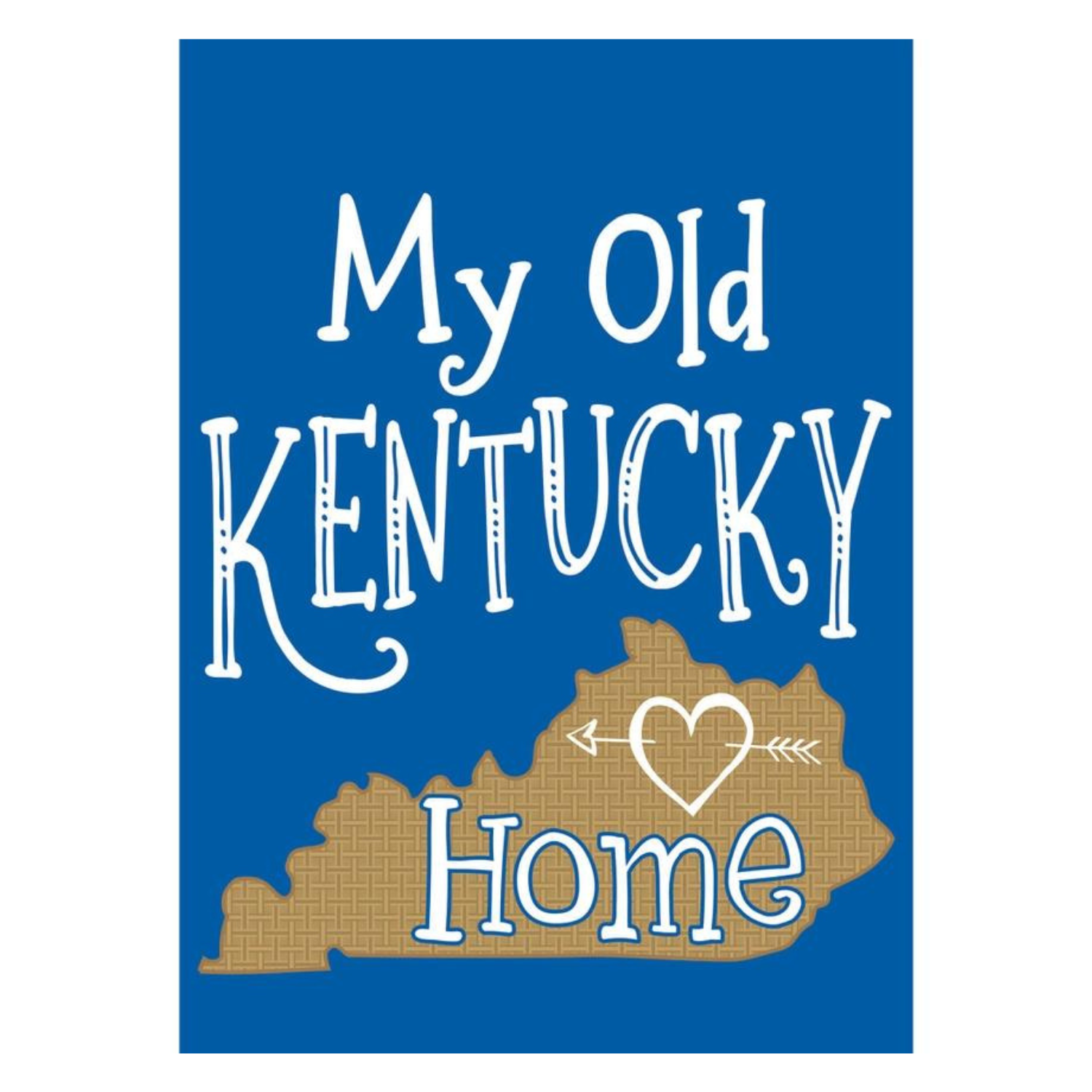 Blue My old Kentucky Home poster