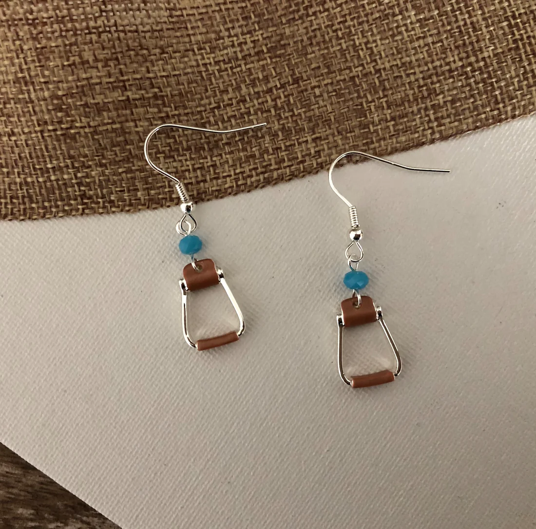 Saddle Stirrup Earrings