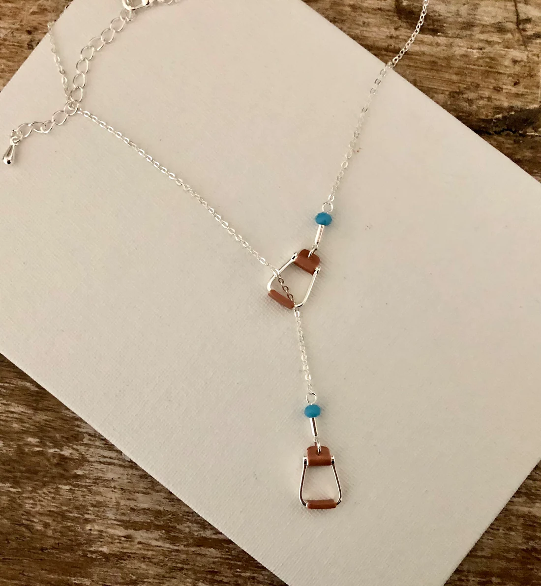 Saddle Stirrup Necklace