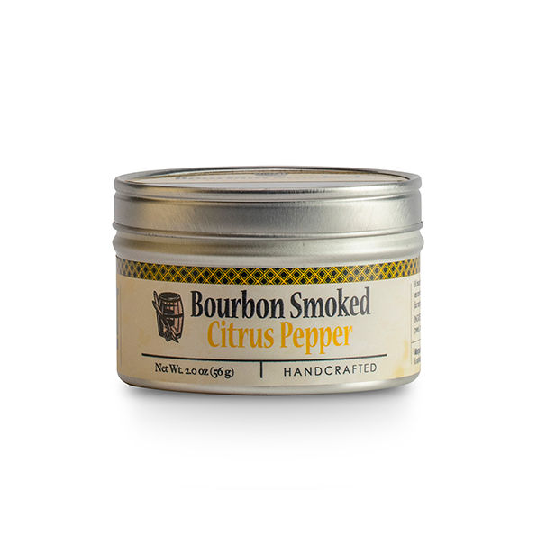 Bourbon Barrel Foods Smoked Citrus Pepper Medium Tin