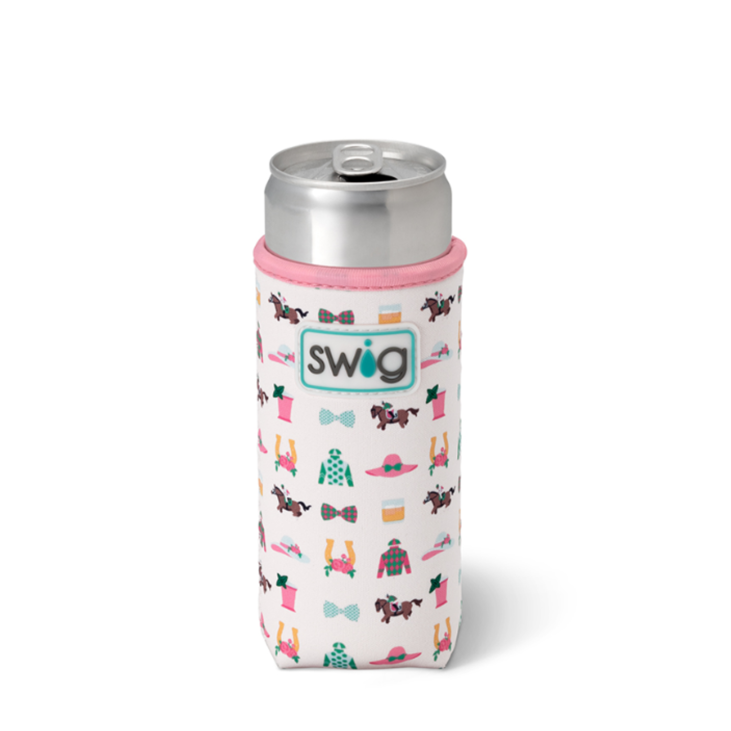 Derby Day Swig Accessories Slim Can Coolie