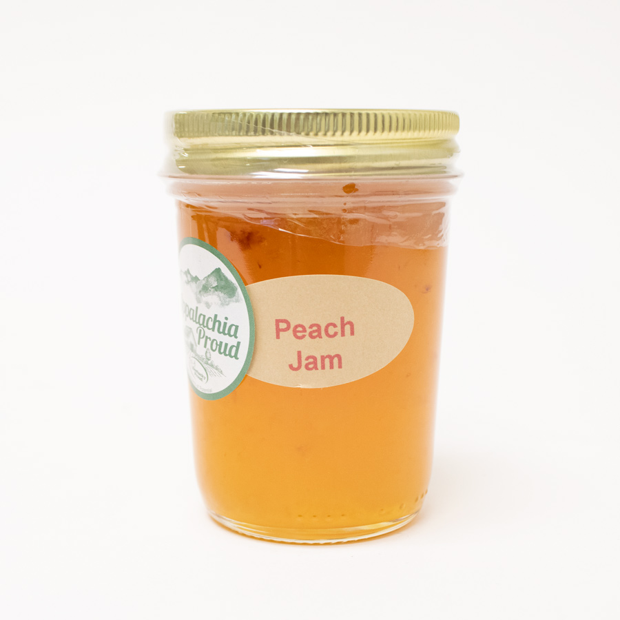 Lucky Clover Farms Jam and Jelly Jar Peach Jam flavor